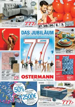 Vorschau von dem Prospekt des Geschäftes Ostermann, gültig ab dem 27.12.2025
