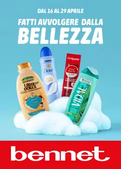 Anteprima dell'opuscolo bennet volantino Bellezza dal negozio bennet valido da 16/04/2026