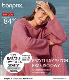Pogląd gazetki "Katalog - Przytulny Sezon Przejściowy" ze sklepu BonPrix ważnej od 22.09.2025