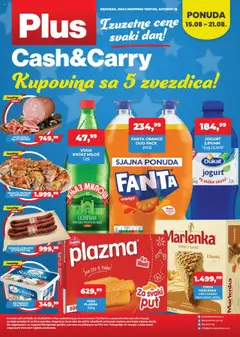 Pregled Plus Cash & Carry kataloga - važi od 15.08.2025