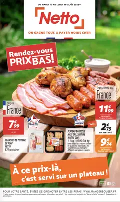 Prévisualisation de Catalogue du magasin Netto formulaire valide 12/08/2025