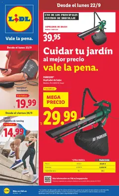 Vista previa del folleto de la tienda Lidl válido desde el 22/09/2025 