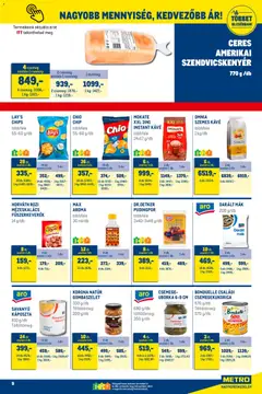 Metro - Élelmiszer és Szezonális katalógus 2025/11 megtekintése, amely érvényes 2025.11.02.-től | Oldal: 9