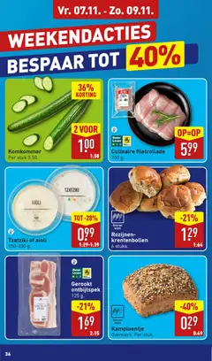 Voorbeeld van Folder week 45 van winkel Aldi geldig vanaf 03-11-2025 | Pagina: 36