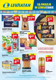 Pogląd gazetki "Są okazje w Lewiatanie" ze sklepu Lewiatan ważnej od 04.09.2025