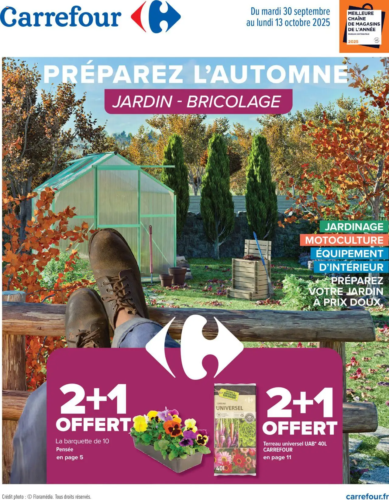 Catalogue preparez l'automne de la boutique Carrefour valable du 30/09/2025 - Page numéro 1