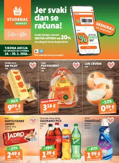 Pregled letka Katalog trgovine Studenac vrijedi od 14.01.2026