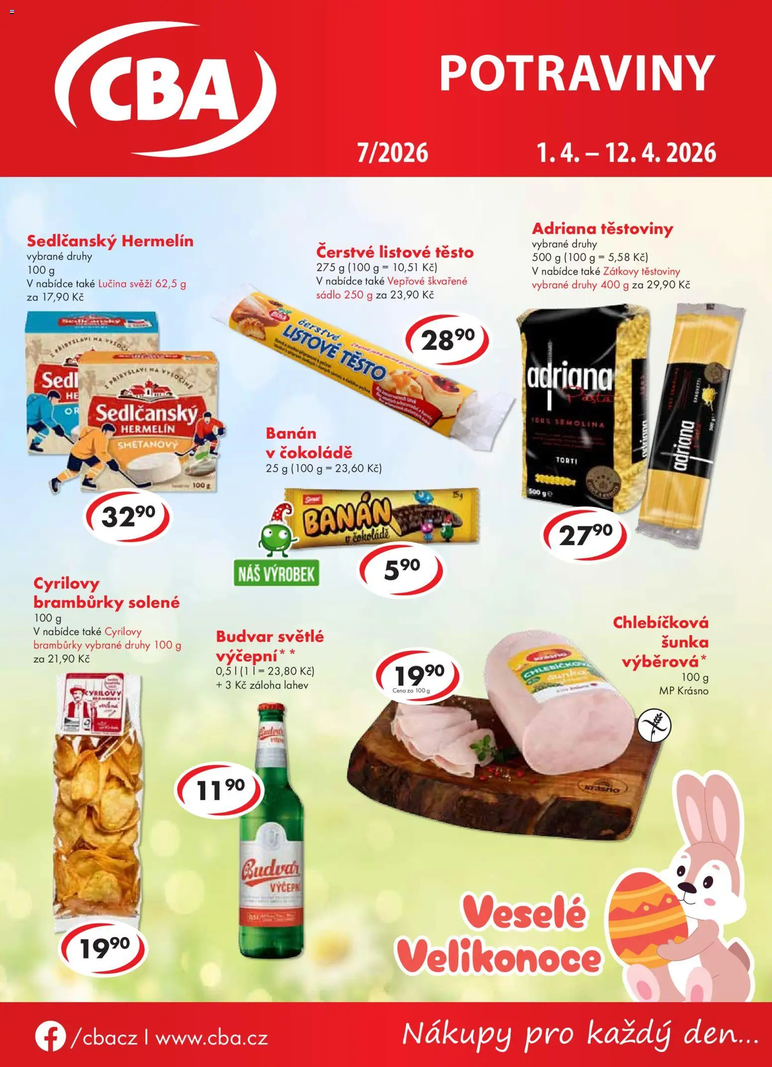 Náhled nabídky: CBA CBA leták platný od 01.04.2026