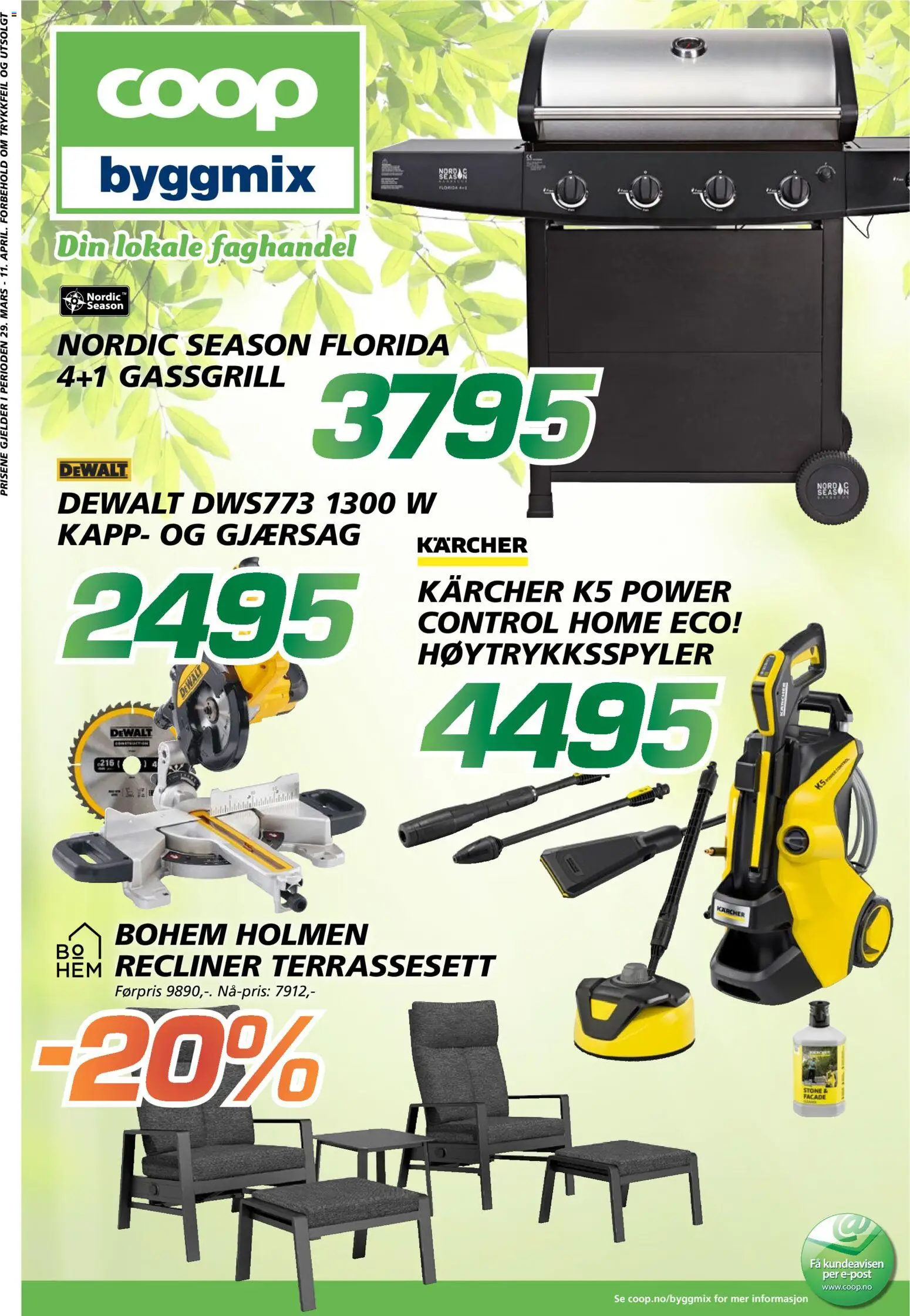 Forhåndsvis Coop Byggmix kundeavis fra butikk Coop Byggmix gyldig fra 30/03/2026