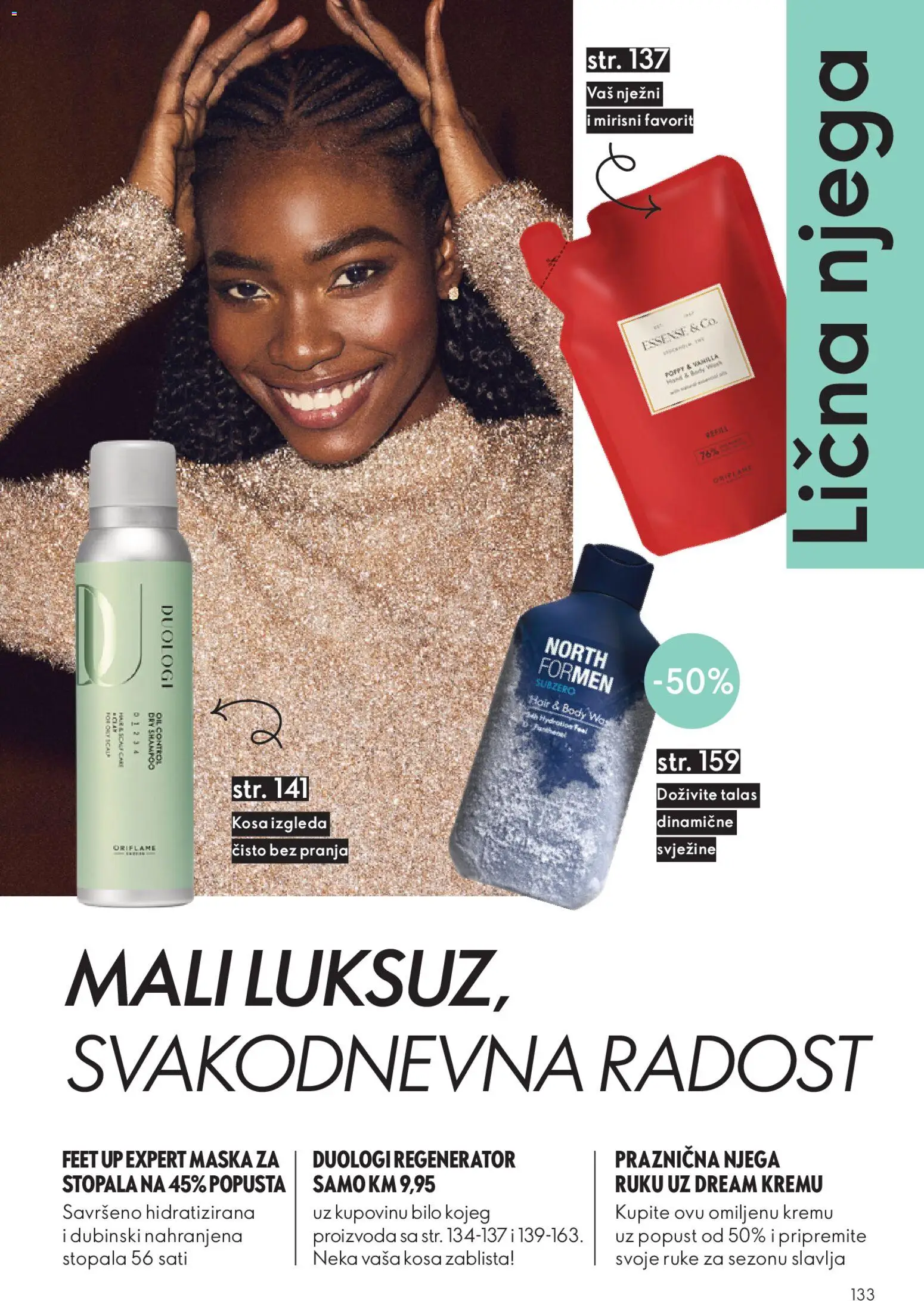 Pregled letka Katalog trgovine Oriflame vrijedi od 2025.11.19