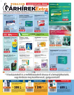 Pingvin Patika - Pingvin Árhírek Extra megtekintése, amely érvényes 2025.12.01.-től