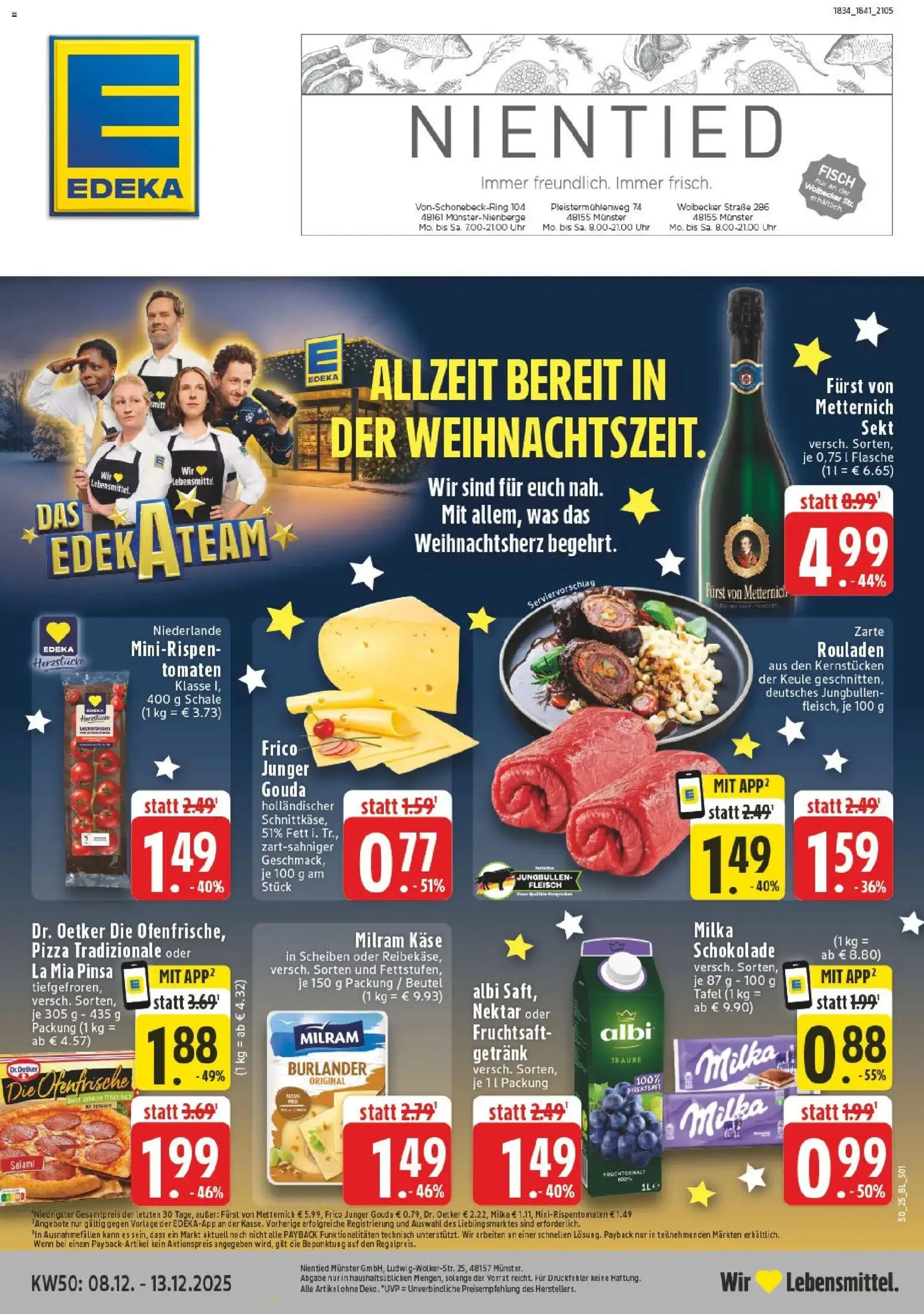 Vorschau von dem Prospekt des Geschäftes Edeka, gültig ab dem 07.12.2025