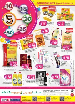 Preview of the catalogue Weekend Delights - Safa Express Khalifa City, Park & Al Reem of store KM Trading valid from 11 Sep, 2025