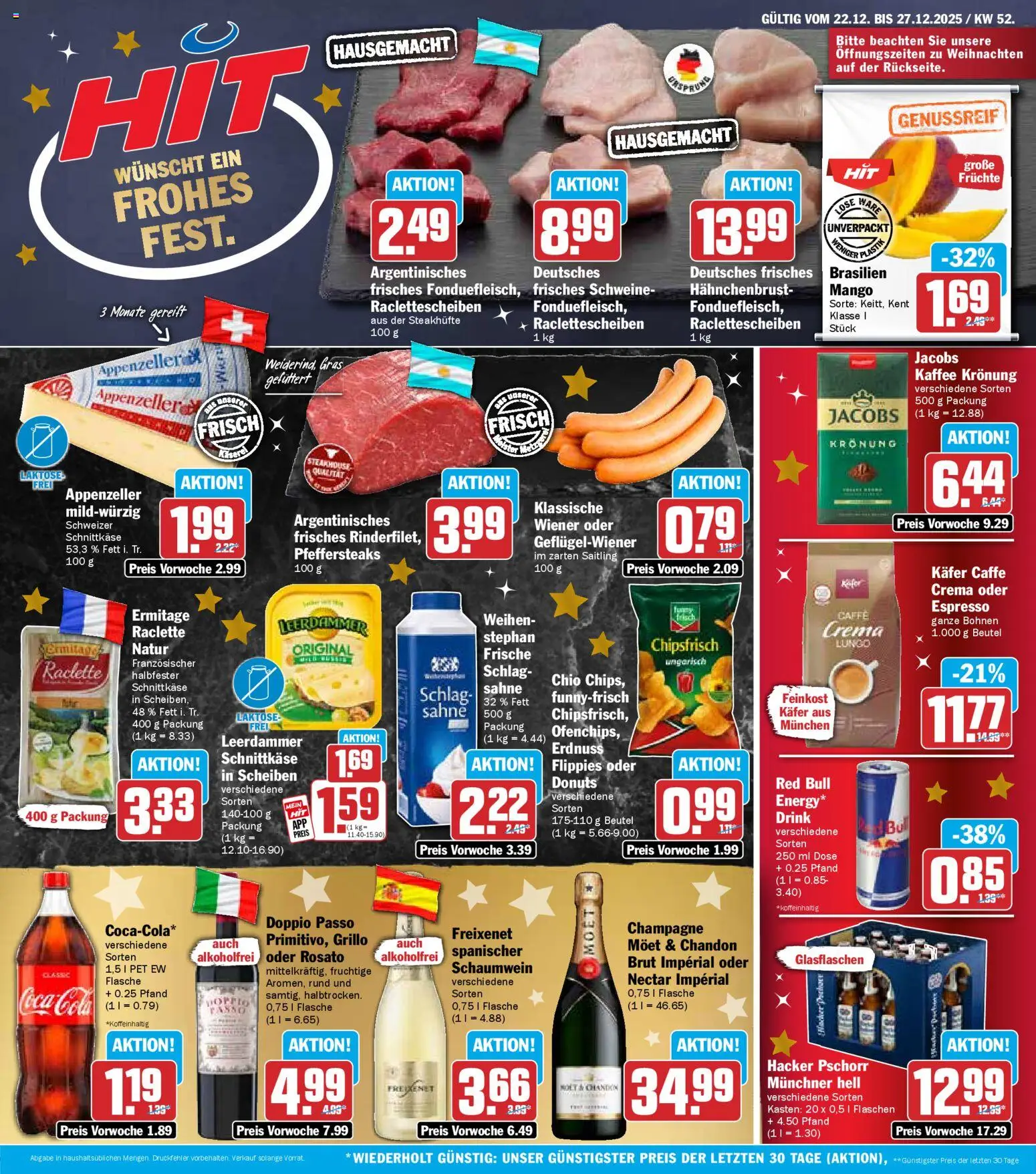 Vorschau von dem Prospekt des Geschäftes HIT, gültig ab dem 22.12.2025