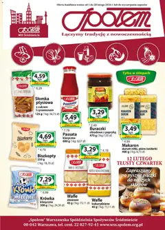 Pogląd gazetki "Gazetka" ze sklepu Społem ważnej od 01.02.2026