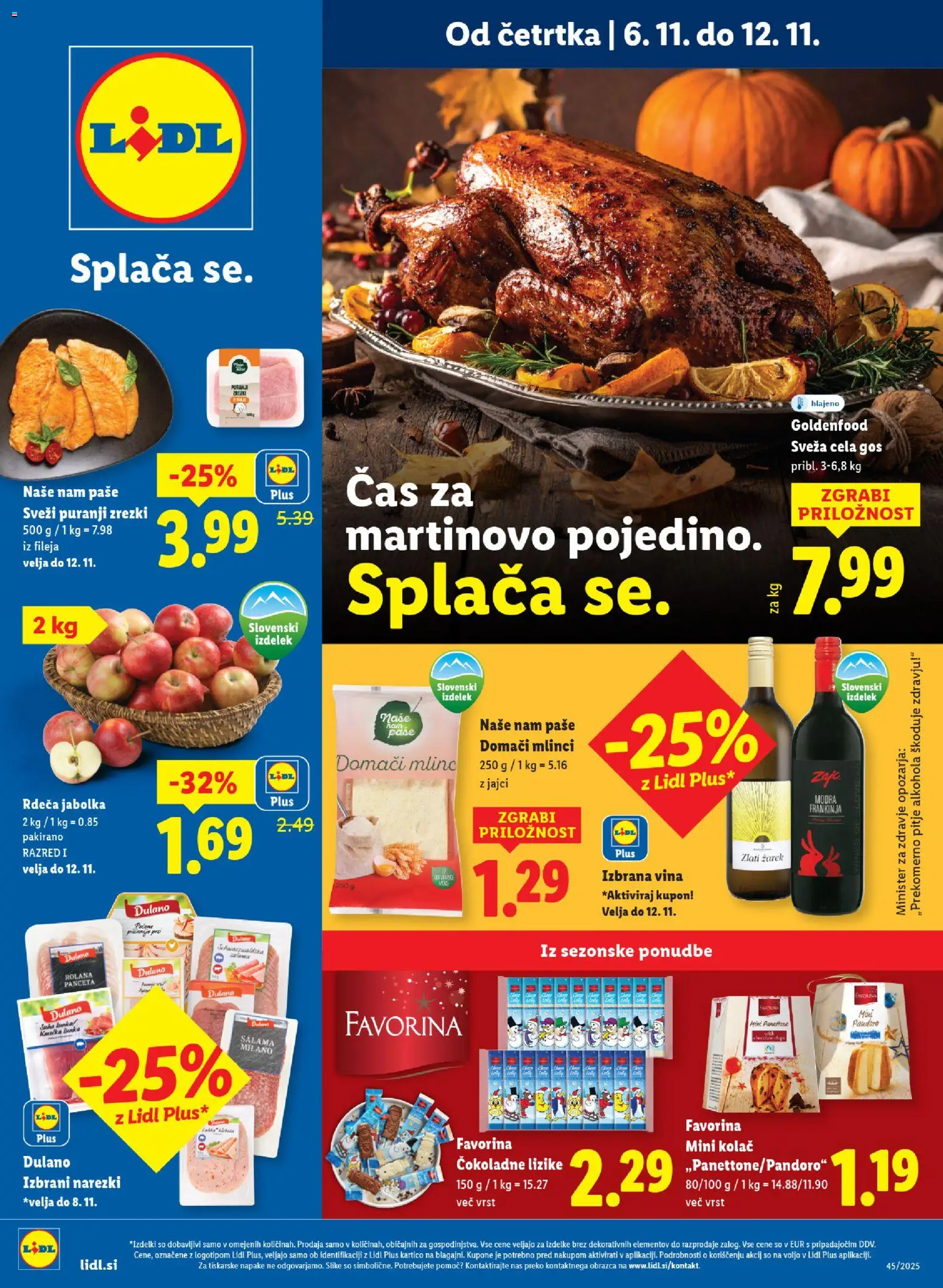 Predogled kataloga iz trgovine Lidl veljaven od 06.11.2025
