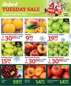 Preview of Oxford Freshmarket flyer valid from 08/12/2025