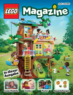 Vorschau der Angebote: Lego The Magazine April-Juni 8+ gültig ab 02.04.2025