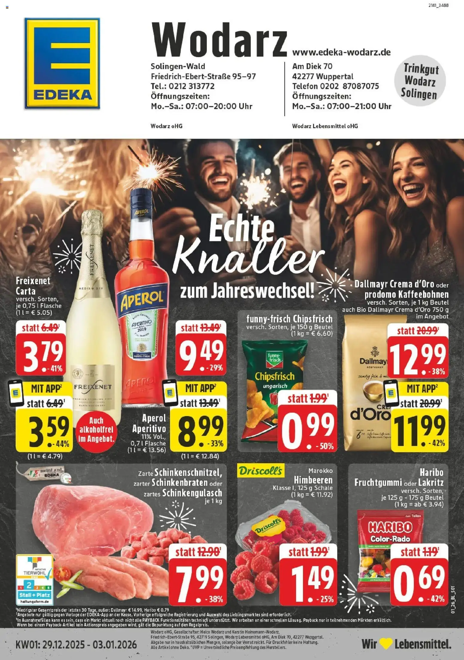 Vorschau von dem Prospekt des Geschäftes Edeka, gültig ab dem 28.12.2025