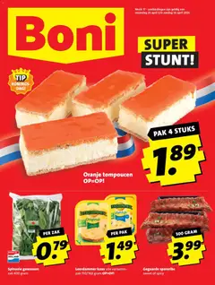 Voorbeeld van Boni folder week 17 van winkel Boni geldig vanaf 20-04-2026