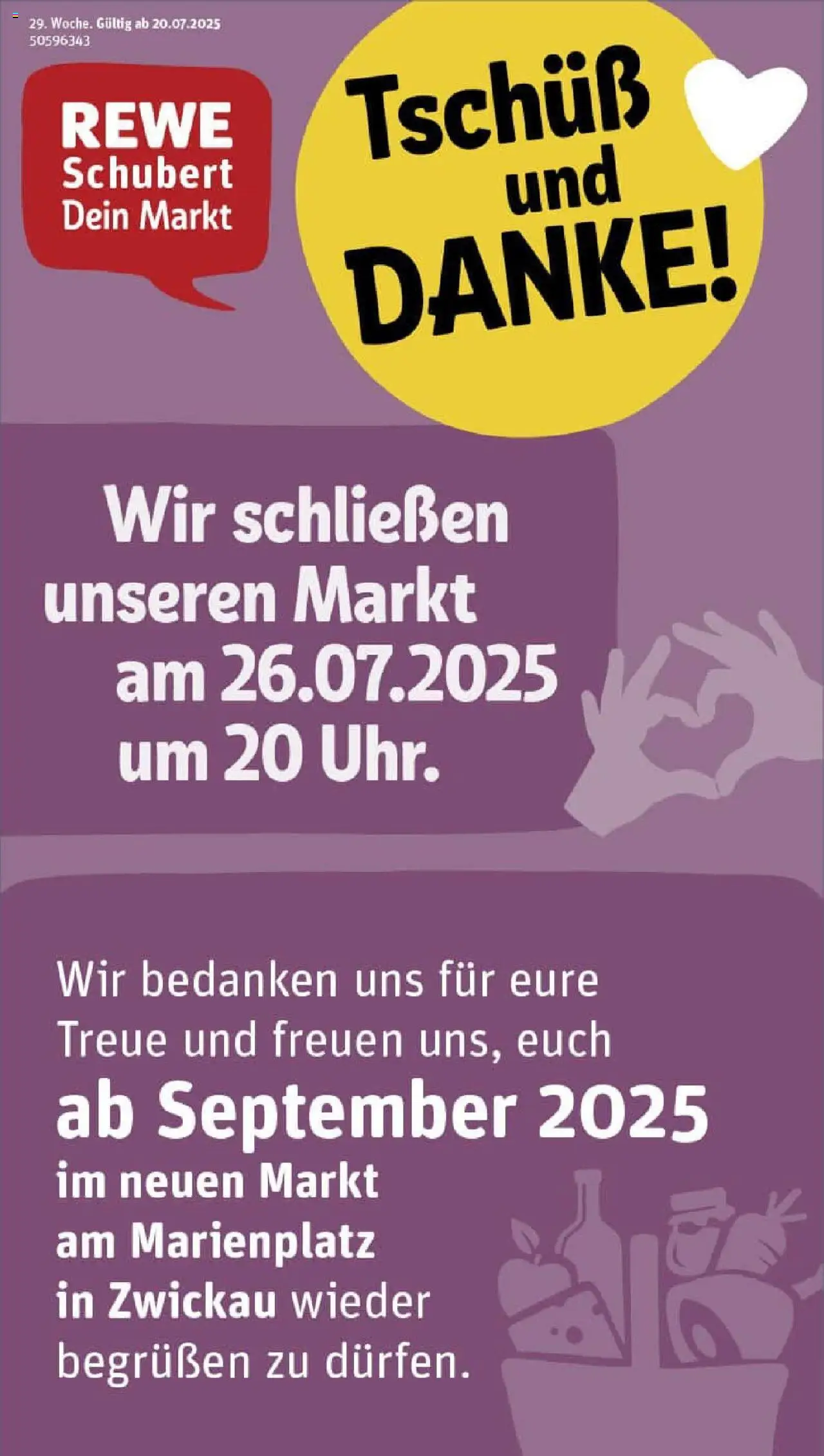 REWE Prospekt ab 13.07.2025 nächste Woche - Prospekt Zwickau / Neuplanitz	
