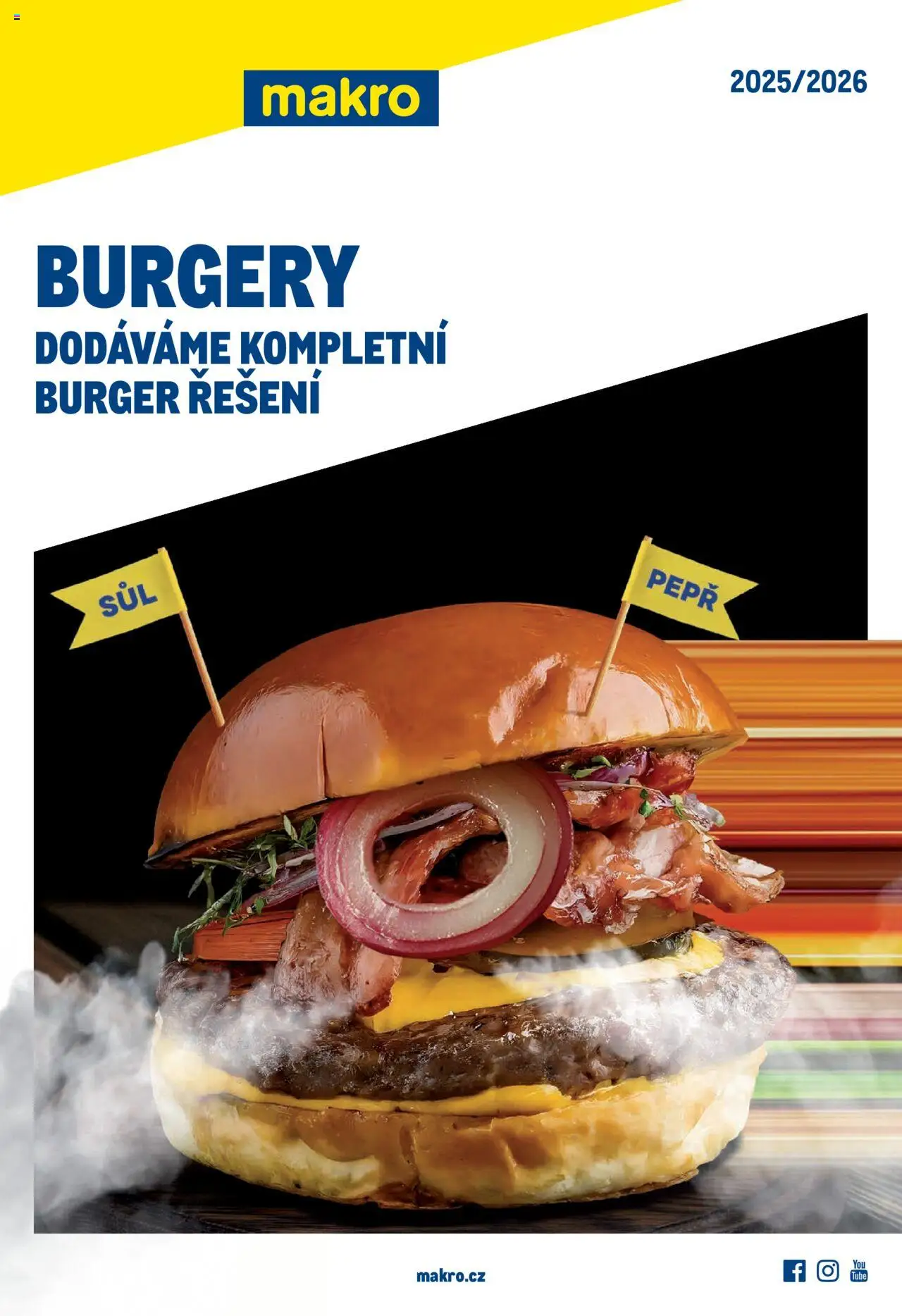  Makro Leták - Burgery od 17.07.2025 - Akce Makro