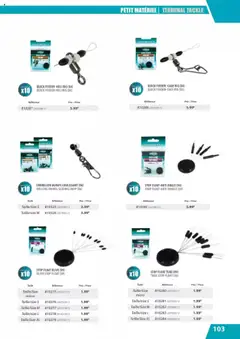 Prévisualisation de Catalogue du magasin Pacific Pêche formulaire valide 01/01/2025 | Page: 103