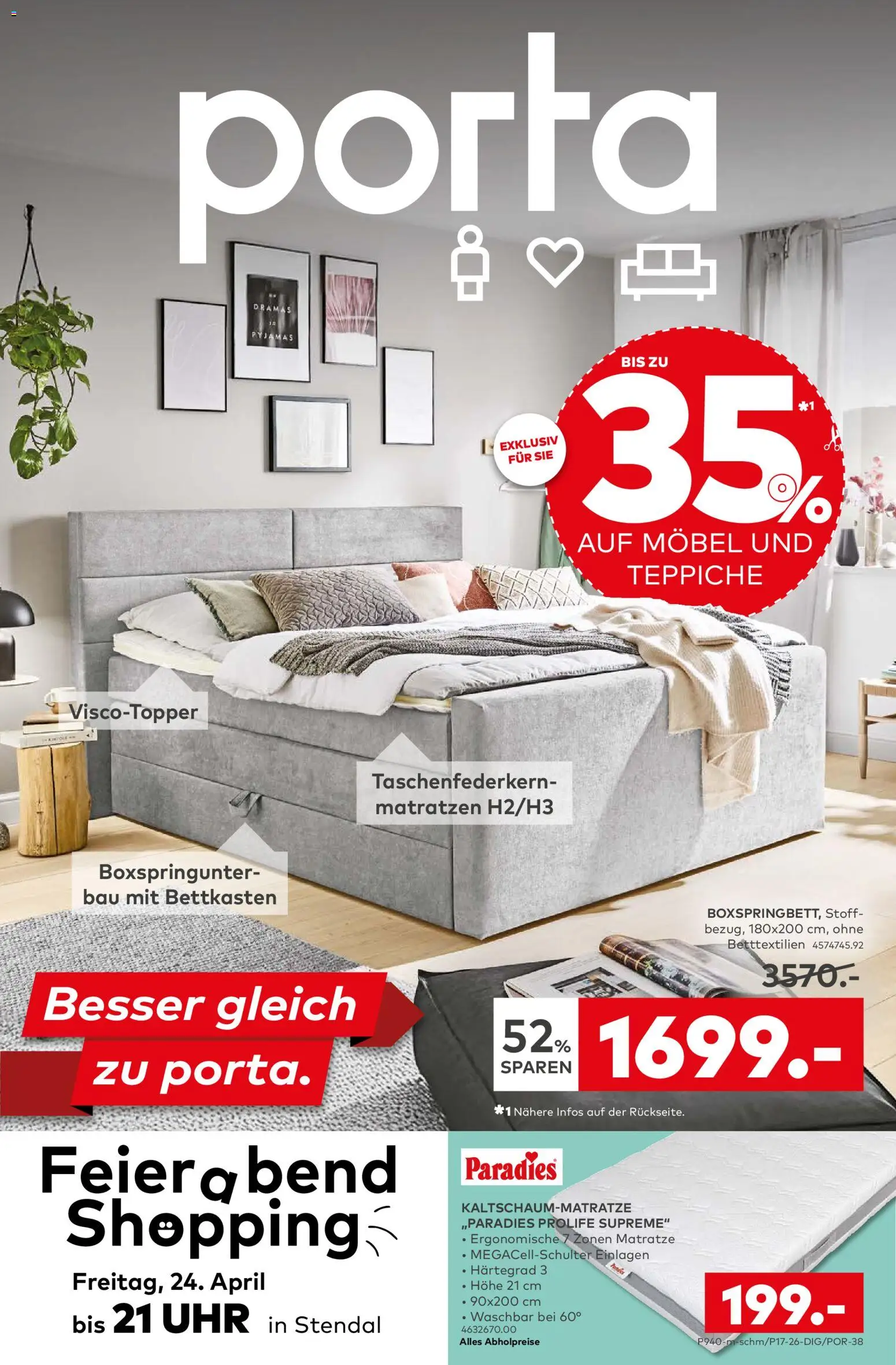 Vorschau von dem Prospekt des Geschäftes Porta!, gültig ab dem 13.04.2026