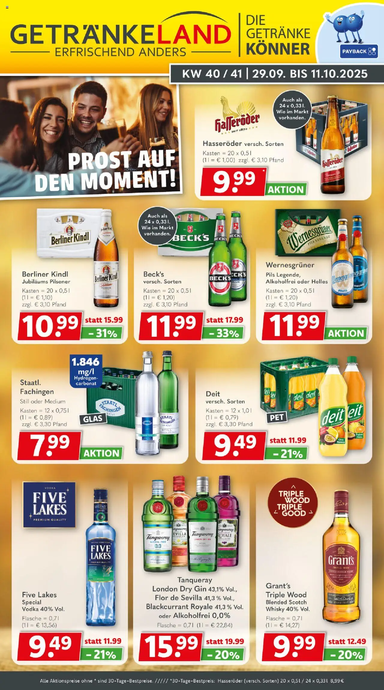 Getränkeland Prospekt (vom 29.09.2025 - 11.10.2025)
