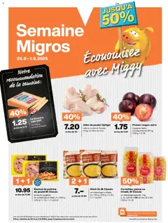 Vorschau des Merkblatts Aktionen FR vom Shop Migros gültig von 26.08.2025 bis 01.09.2025
