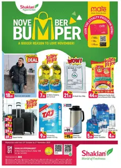 Preview of the catalogue November Bumper - Al Quoz Industrial Area 2 of store Shaklan valid from 31 Oct, 2025