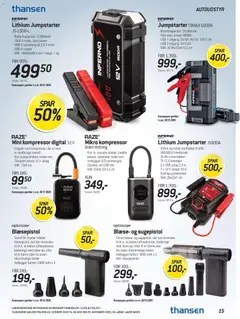 Eksempel på tilbudsavis Tilbudsavis fra butik Thansen gyldig fra 29/10/2025 | Side: 15