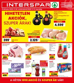 Interspar - Black Friday megtekintése, amely érvényes 2025.11.06.-től