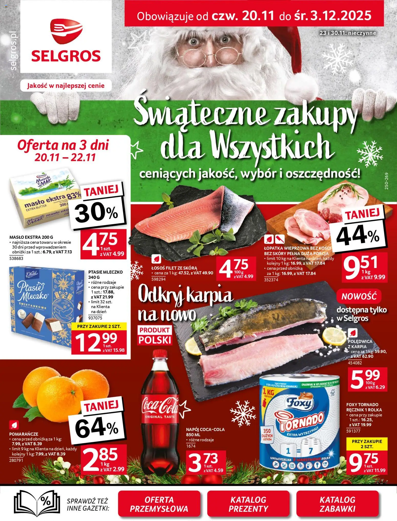 Pogląd gazetki "Gazetka" ze sklepu Selgros cash&carry ważnej od 20.11.2025