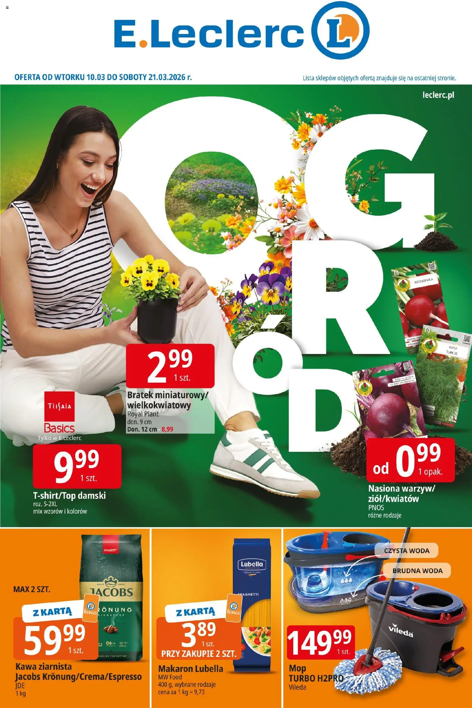 Pogląd gazetki "E.Leclerc gazetka - Wrocław" ze sklepu E.Leclerc ważnej od 10.03.2026