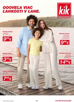 Náhľad Kik letáku platného od 23.03.2026