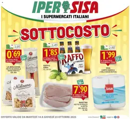 Anteprima dell'opuscolo Volantino Iper Crotone dal negozio SISA valido da 14/10/2025