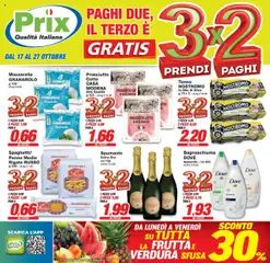 Anteprima dell'opuscolo Volantino Vicenza dal negozio Prix valido da 17/10/2025