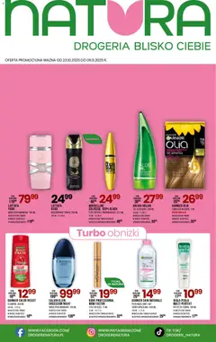 Pogląd gazetki "Black Friday" ze sklepu Drogerie Natura ważnej od 23.10.2025