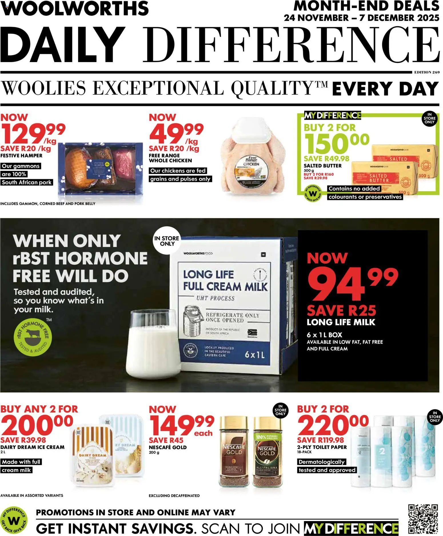 Preview of Woolworths flyer valid from 24/11/2025