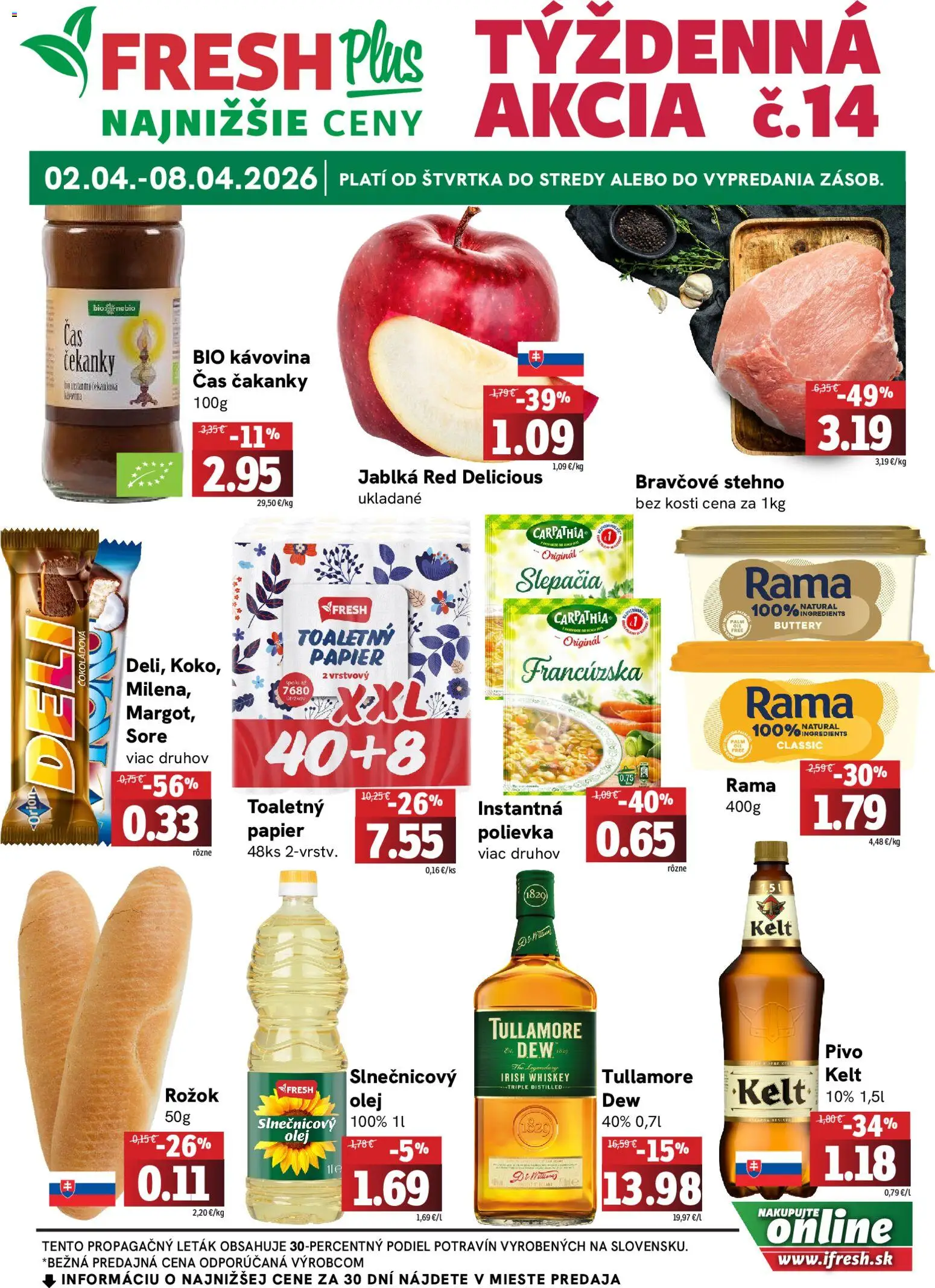 Náhľad Fresh letáku platného od 02.04.2026