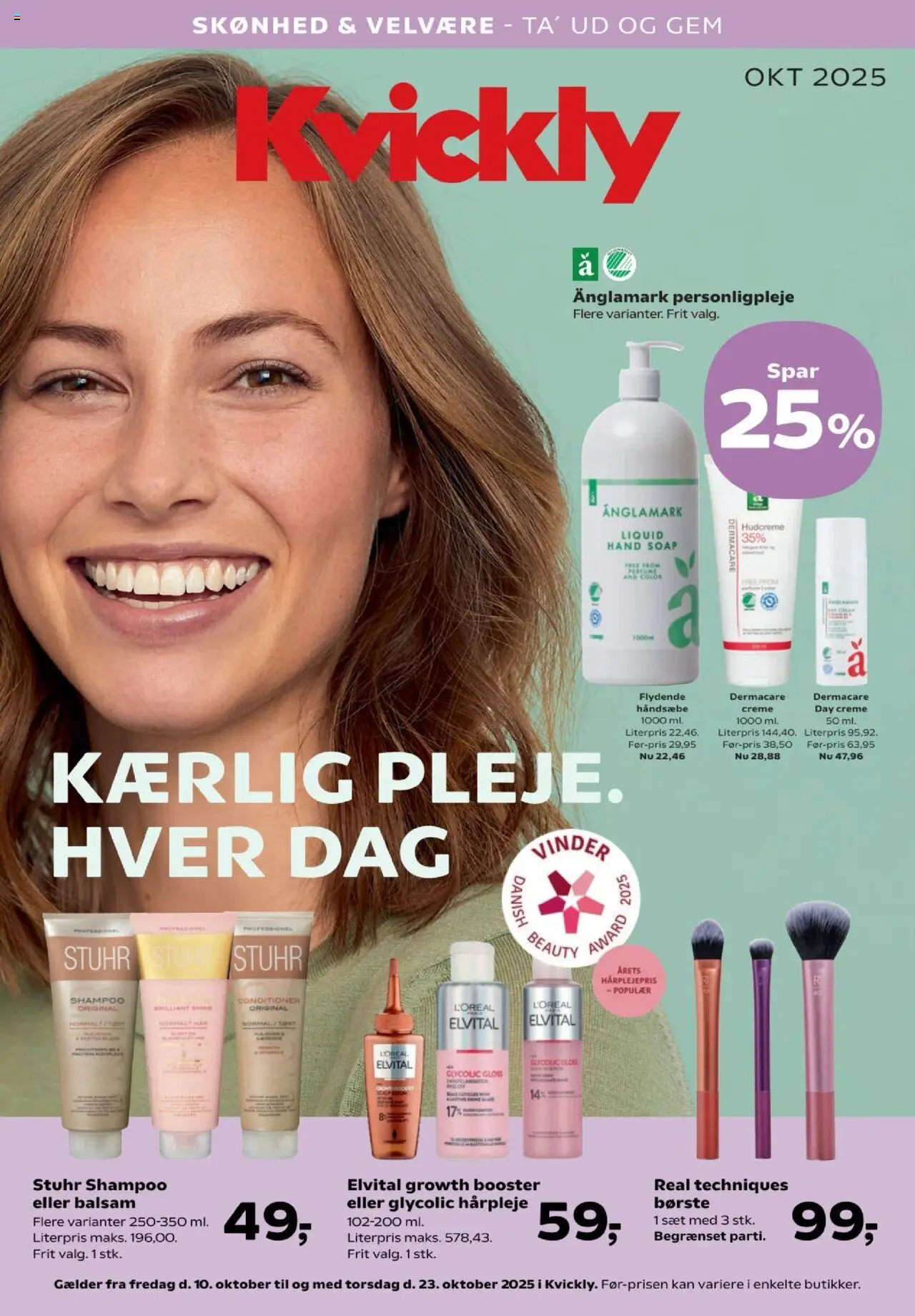 Kvickly tilbudsavis gyldig fra 10/10/2025 - side 1