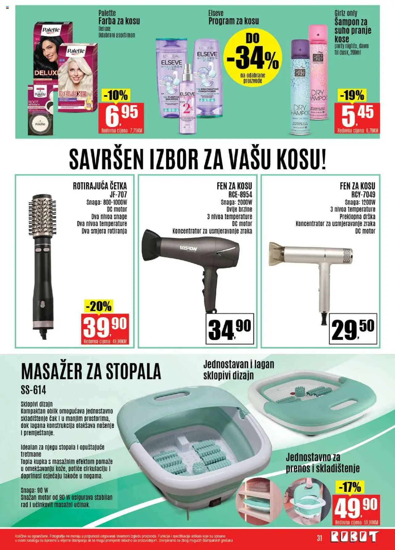 Pregled letka Katalog trgovine Robot vrijedi od 2025.10.20