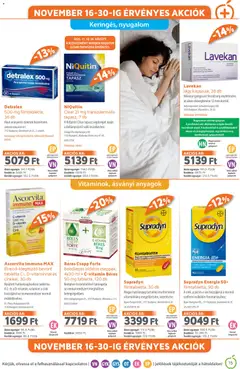 Alma Gyógyszertárak - Akciós újság Alma Gyógyszertárak megtekintése, amely érvényes 2025.11.01.-től | Oldal: 15