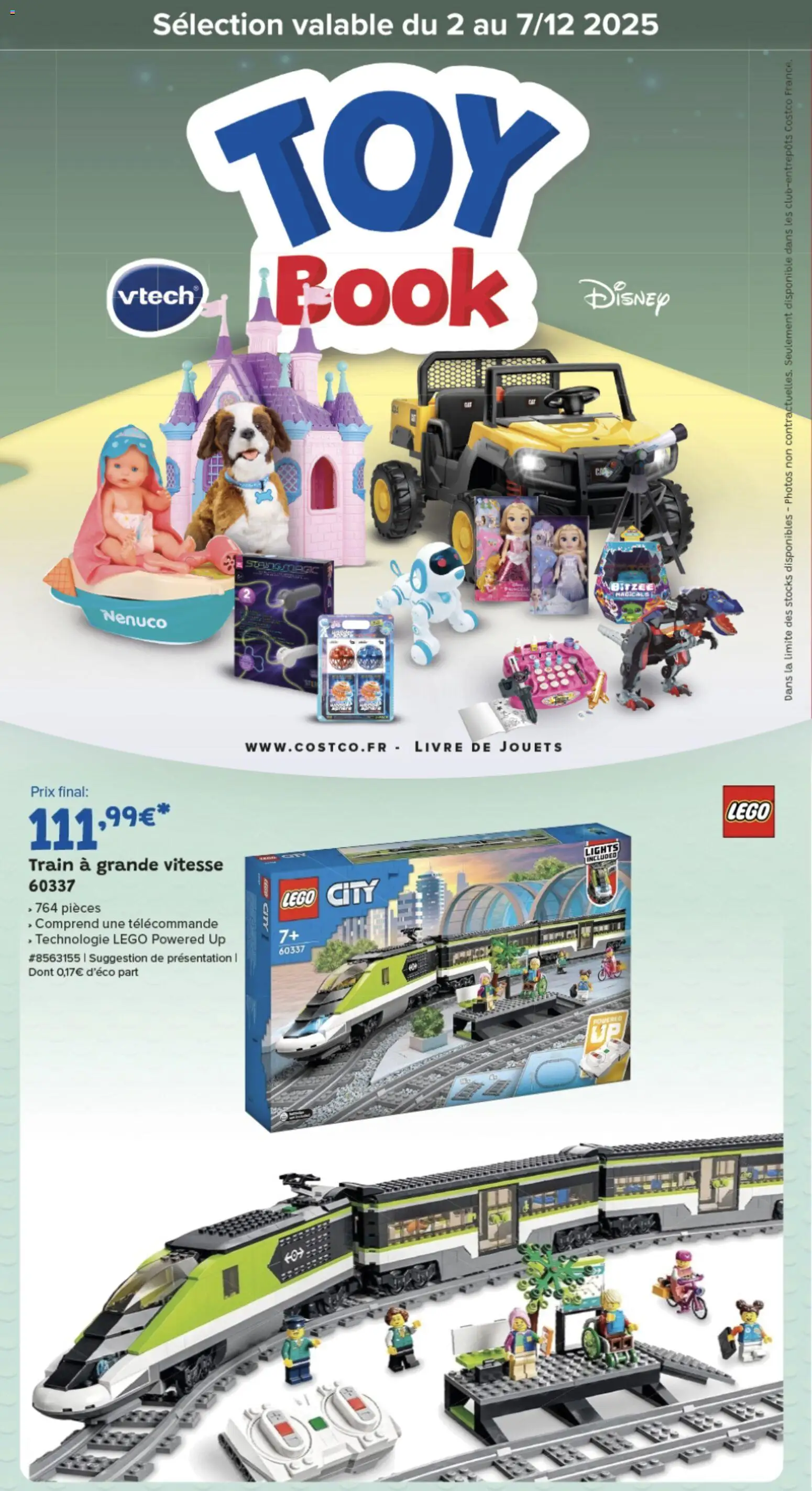 Prévisualisation de Toy book du magasin Costco formulaire valide 02/12/2025