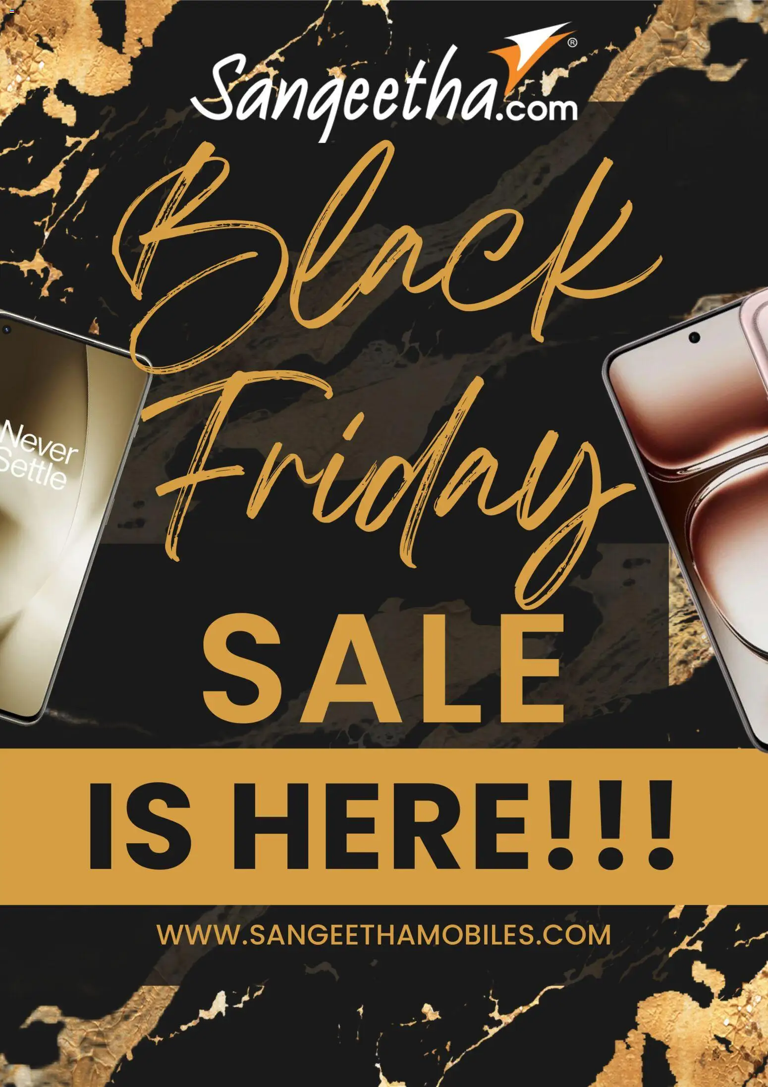 Preview of leaflet Black Friday from store Sangeetha Mobile is valid from 27/11/2025