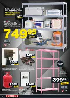 Eksempel på tilbudsavis Black Friday fra butik Bauhaus gyldig fra 21/11/2025 | Side: 14