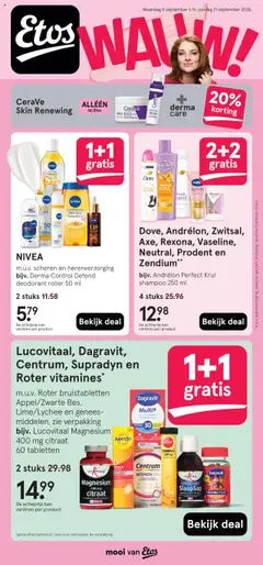 Voorbeeld van Folder van winkel Etos geldig vanaf 08-09-2025