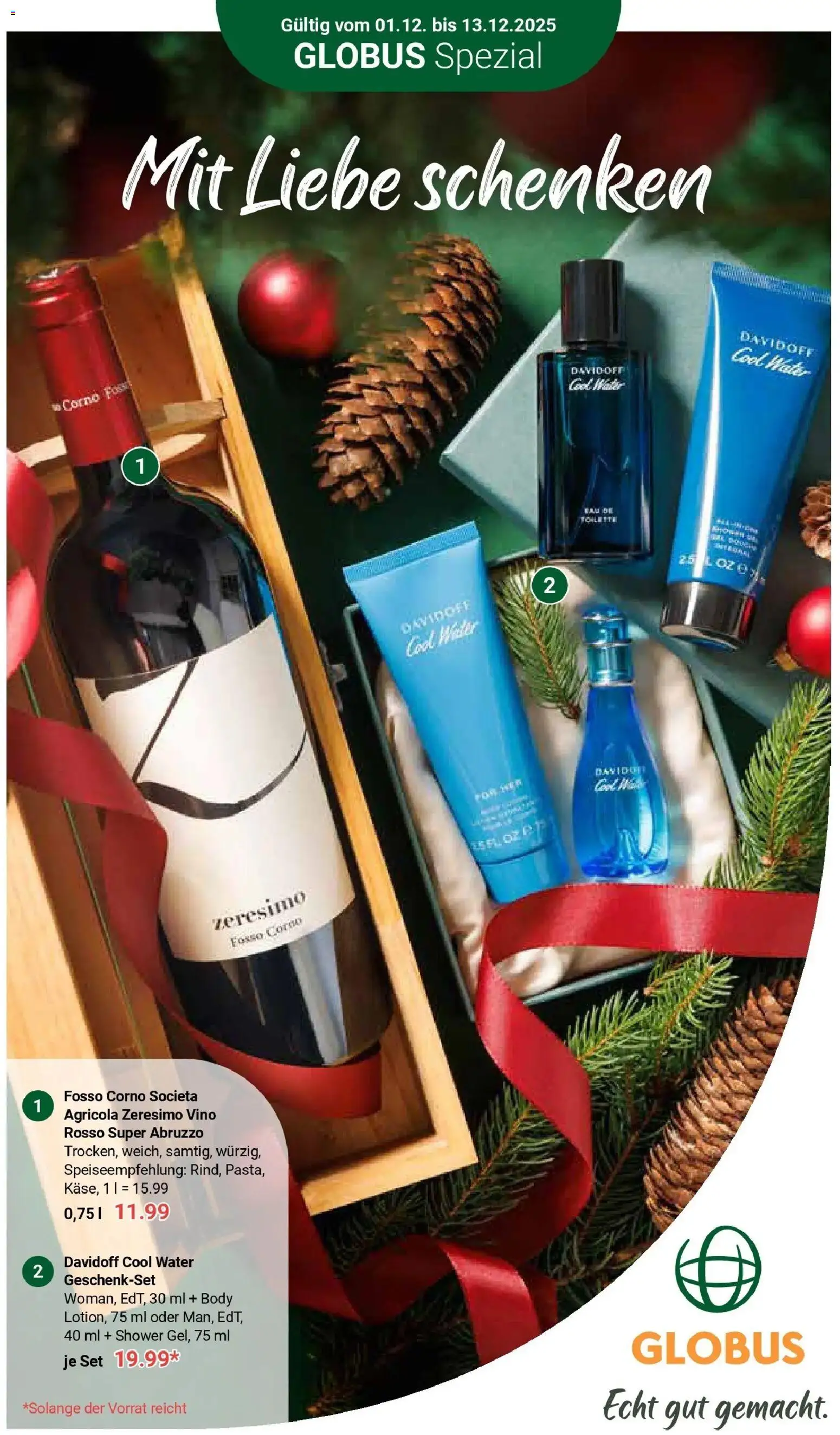 Vorschau von dem Prospekt des Geschäftes Globus, gültig ab dem 01.12.2025