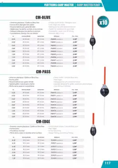 Prévisualisation de Catalogue du magasin Pacific Pêche formulaire valide 01/01/2025 | Page: 117